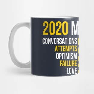 2020 Manifesto dark | Happy New Year 2020 Mug